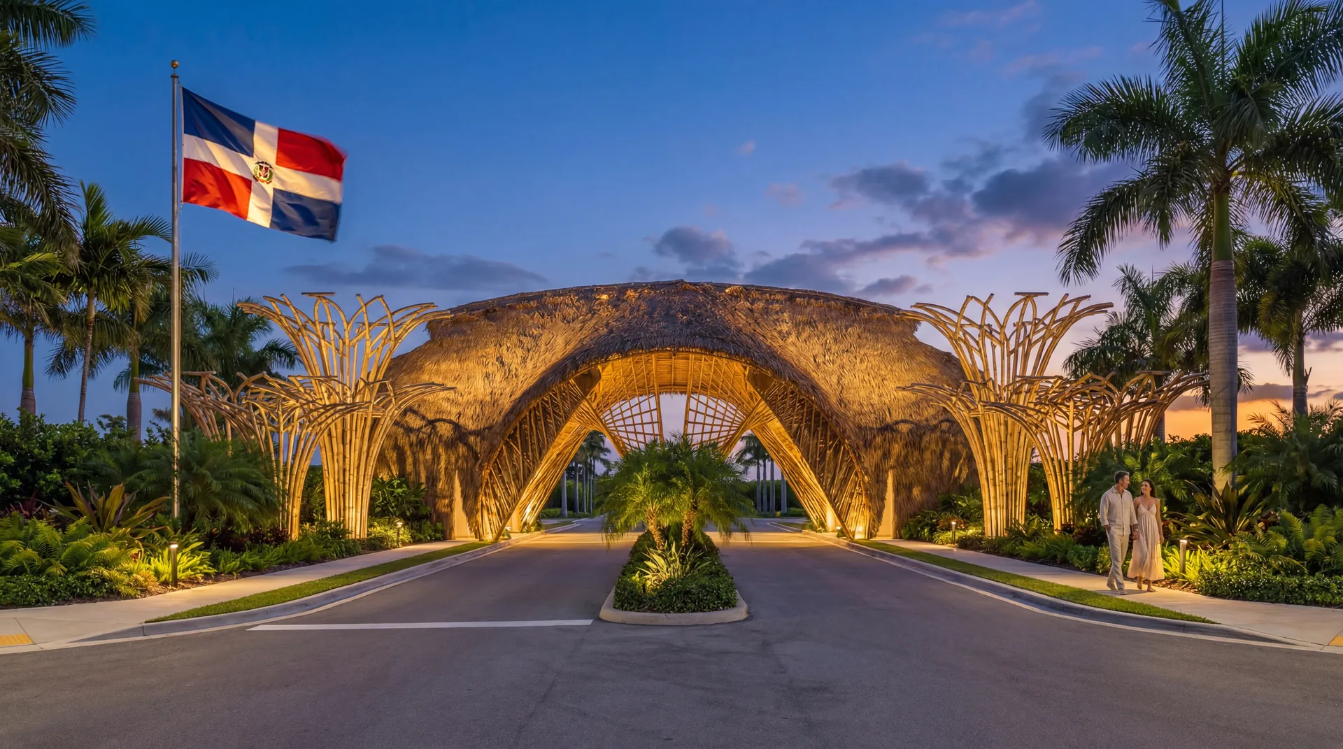 Portería de noche — Punta Cana Renova Resort